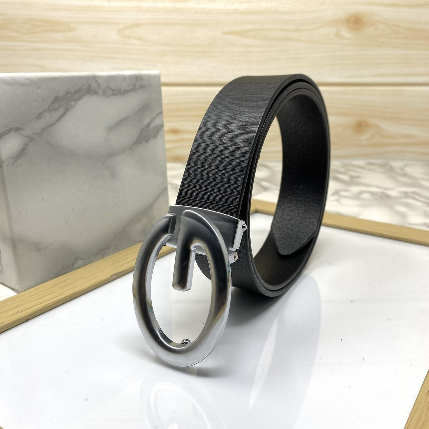 Simple G-Design Formal and Leather Strap Belt-UniqueandClassy