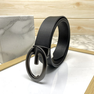 Simple G-Design Formal and Leather Strap Belt-UniqueandClassy