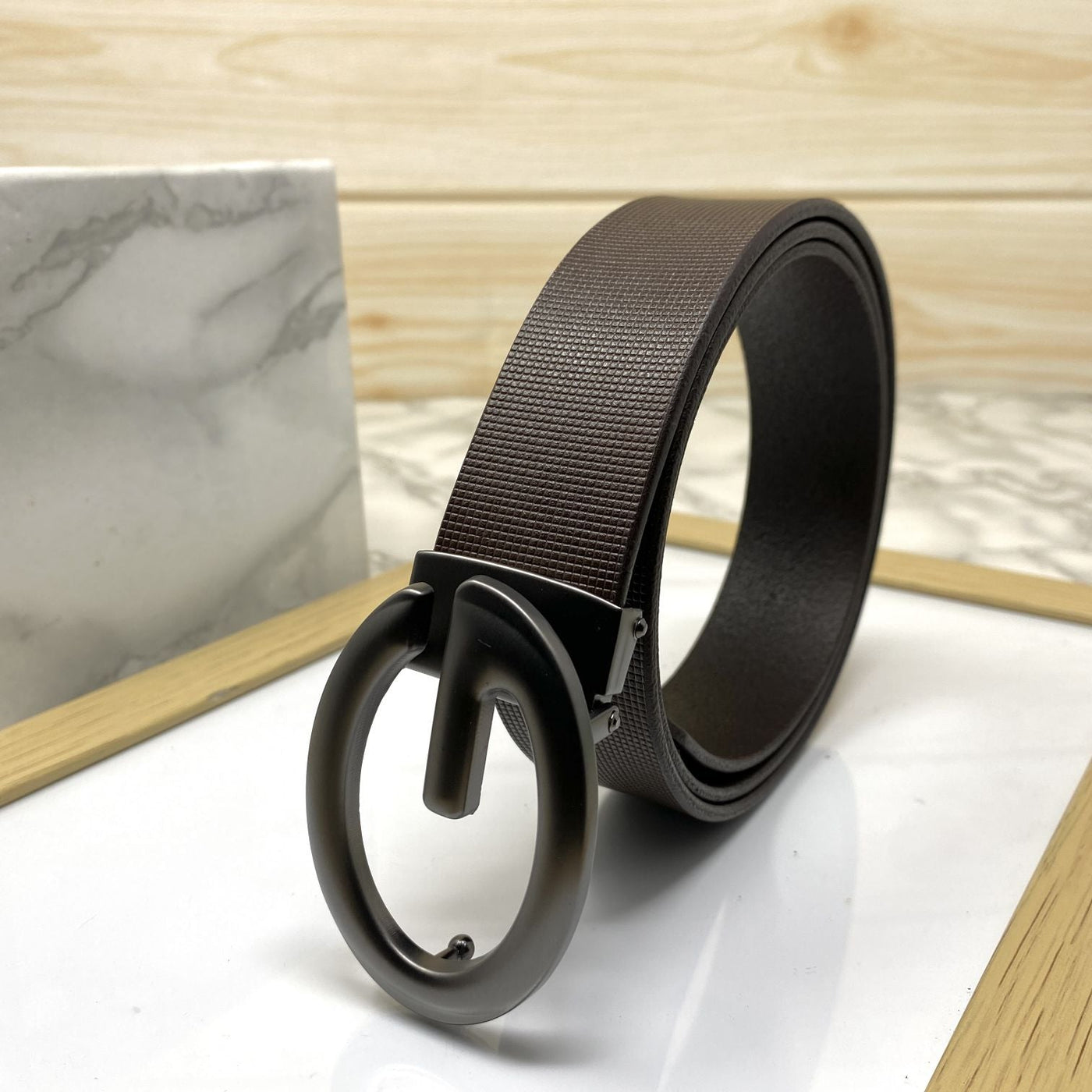 Simple G-Design Formal and Leather Strap Belt-UniqueandClassy