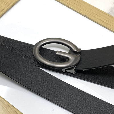 Simple G-Design Formal and Leather Strap Belt-UniqueandClassy