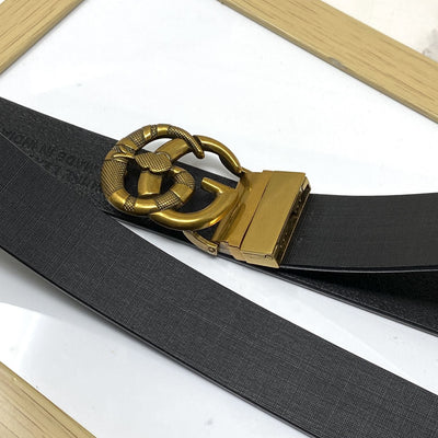 Classy Round Snake Design Leather Strap- UniqueandClassy