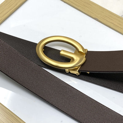 Simple G-Design Formal and Leather Strap Belt-UniqueandClassy