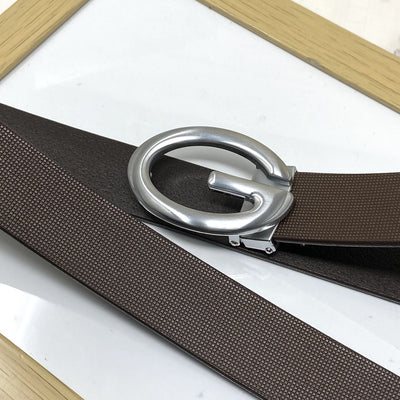 Simple G-Design Formal and Leather Strap Belt-UniqueandClassy