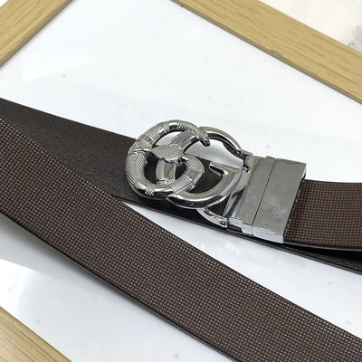 Classy Round Snake Design Leather Strap- UniqueandClassy