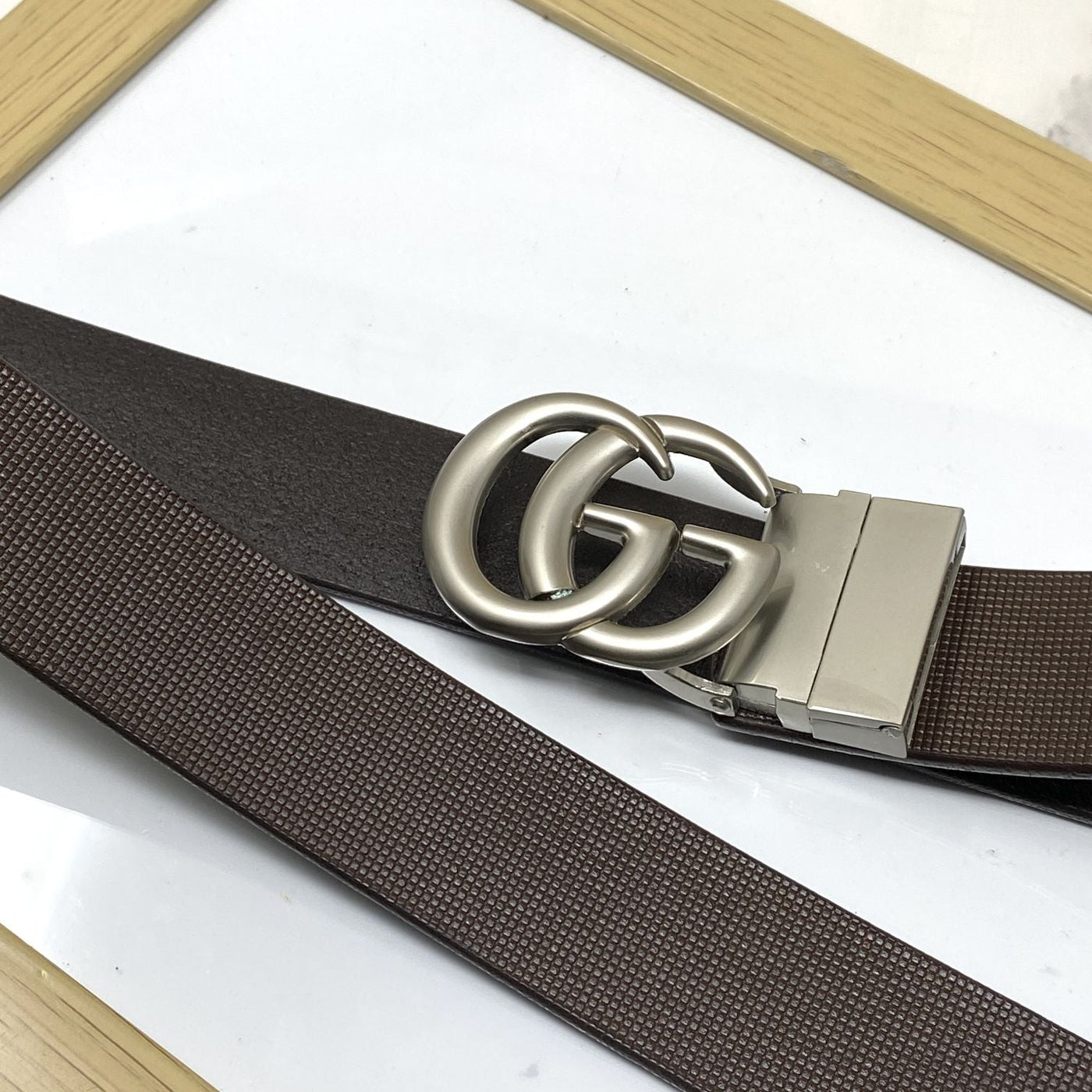 Formal and Casual GG Leather Strap Belt-UniqueandClassy