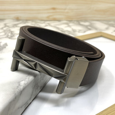 New Arrival H- Pattern Formal and Casual Leather Strap Belt-UniqueandClassy