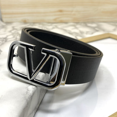 Casual V-Pattern Leather Strap Belt-UniqueandClassy