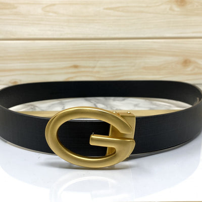 Simple G-Design Formal and Leather Strap Belt-UniqueandClassy