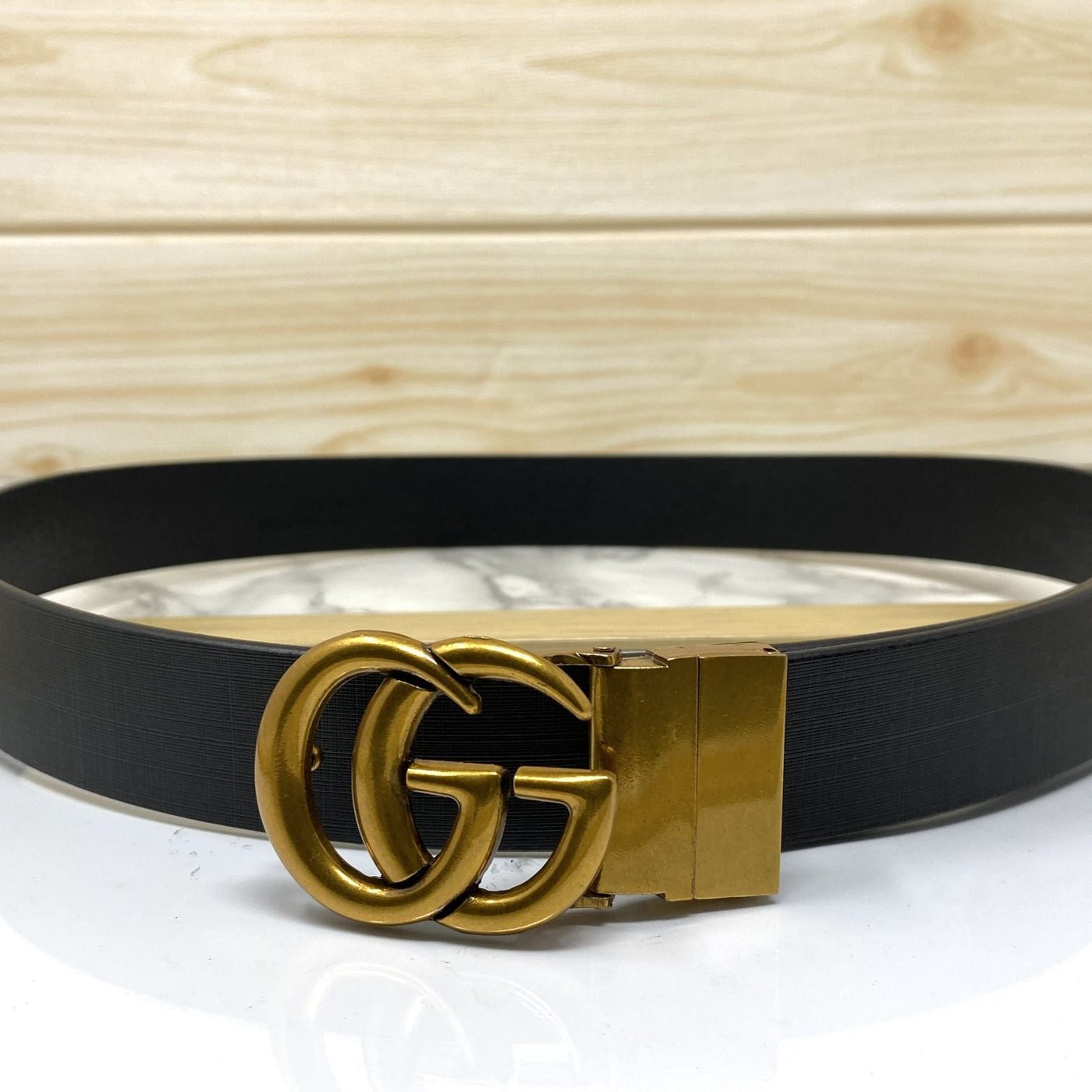 Formal and Casual GG Leather Strap Belt-UniqueandClassy