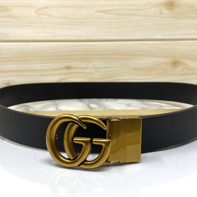 Formal and Casual GG Leather Strap Belt-UniqueandClassy