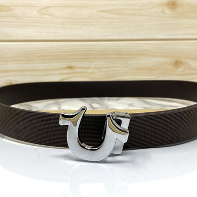 U-Pattern Formal and Casual Leather Strap belt-UniqueandClassy