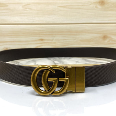 Formal and Casual GG Leather Strap Belt-UniqueandClassy