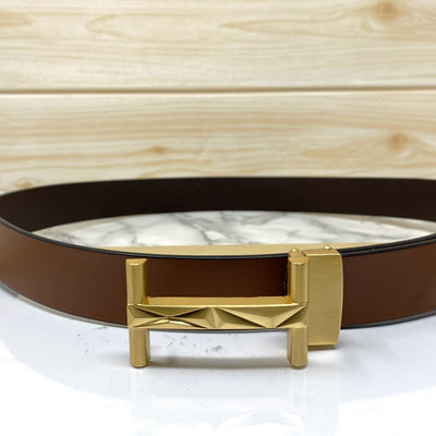 New Arrival H- Pattern Formal and Casual Leather Strap Belt-UniqueandClassy