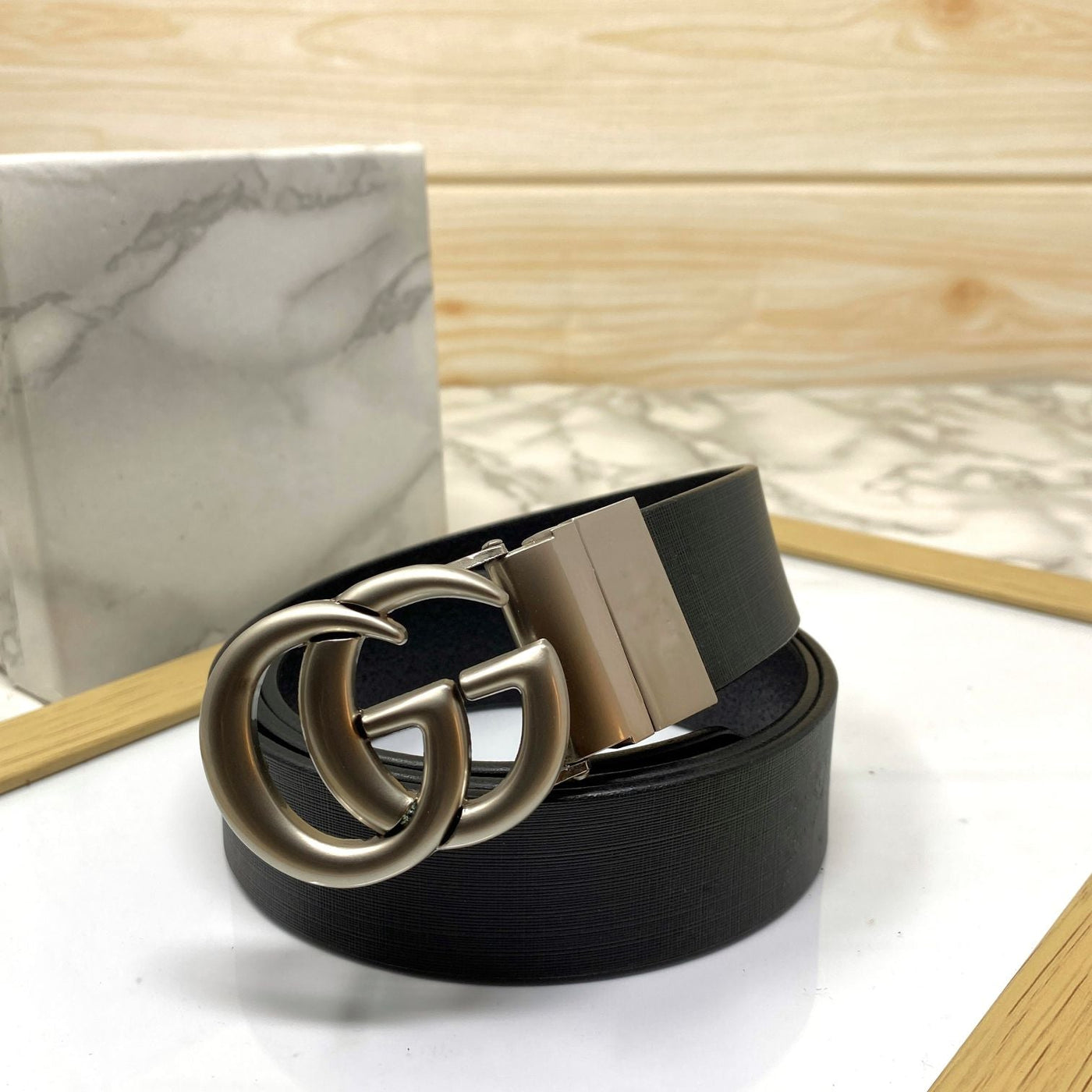 Formal and Casual GG Leather Strap Belt-UniqueandClassy