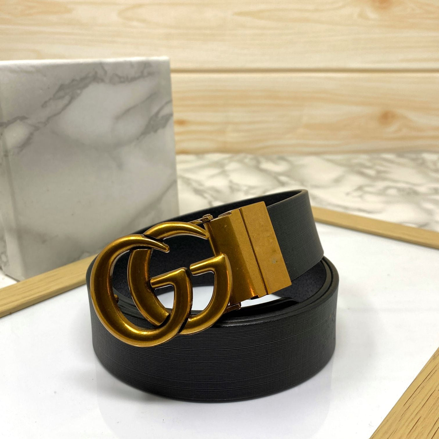 Formal and Casual GG Leather Strap Belt-UniqueandClassy