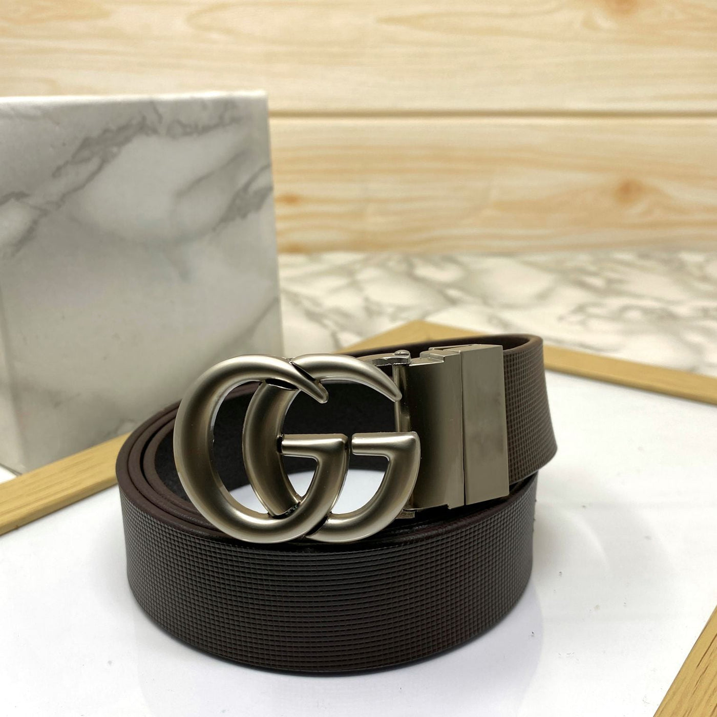 Formal and Casual GG Leather Strap Belt-UniqueandClassy