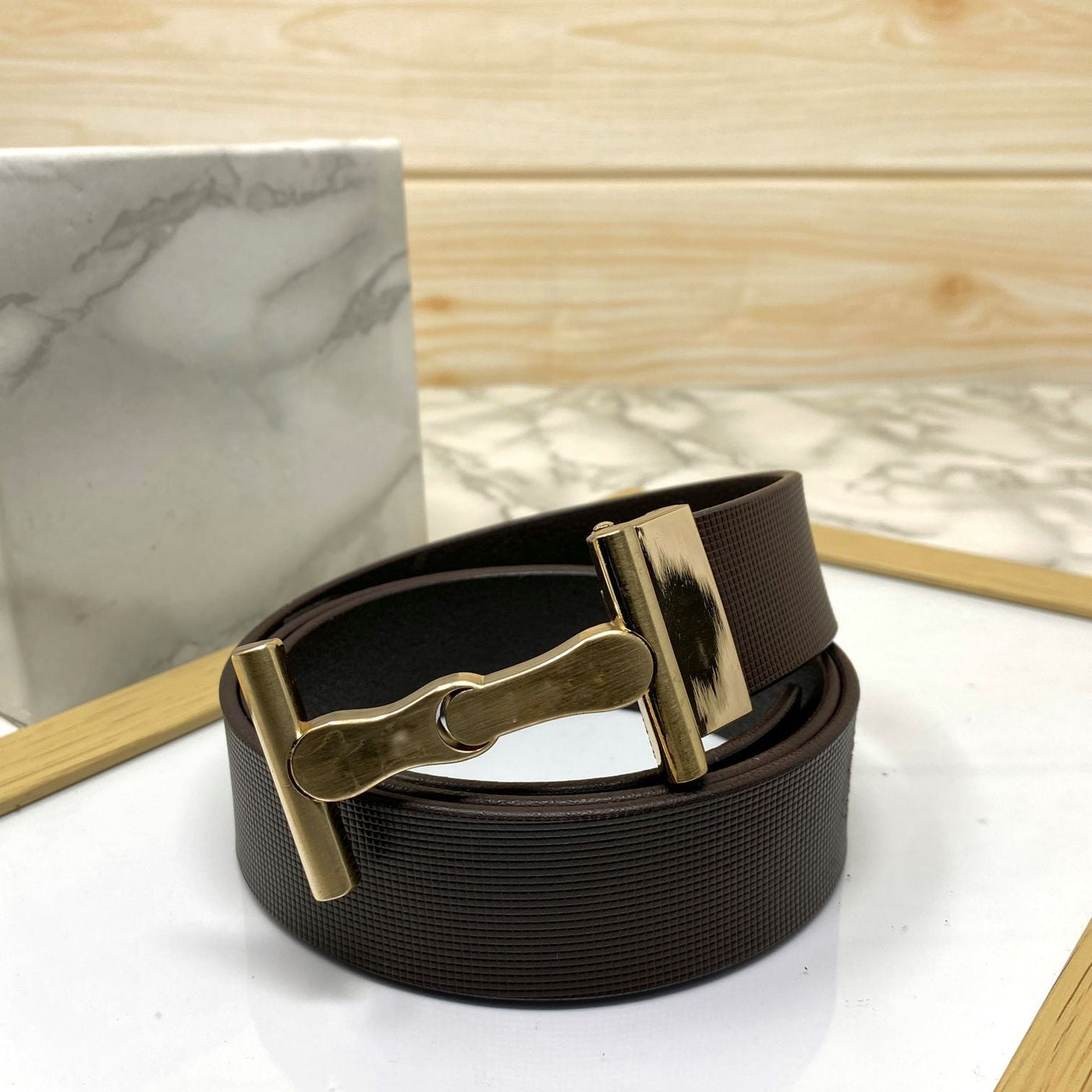 Vintage Design Leather Strap Belt-UniqueandClassy