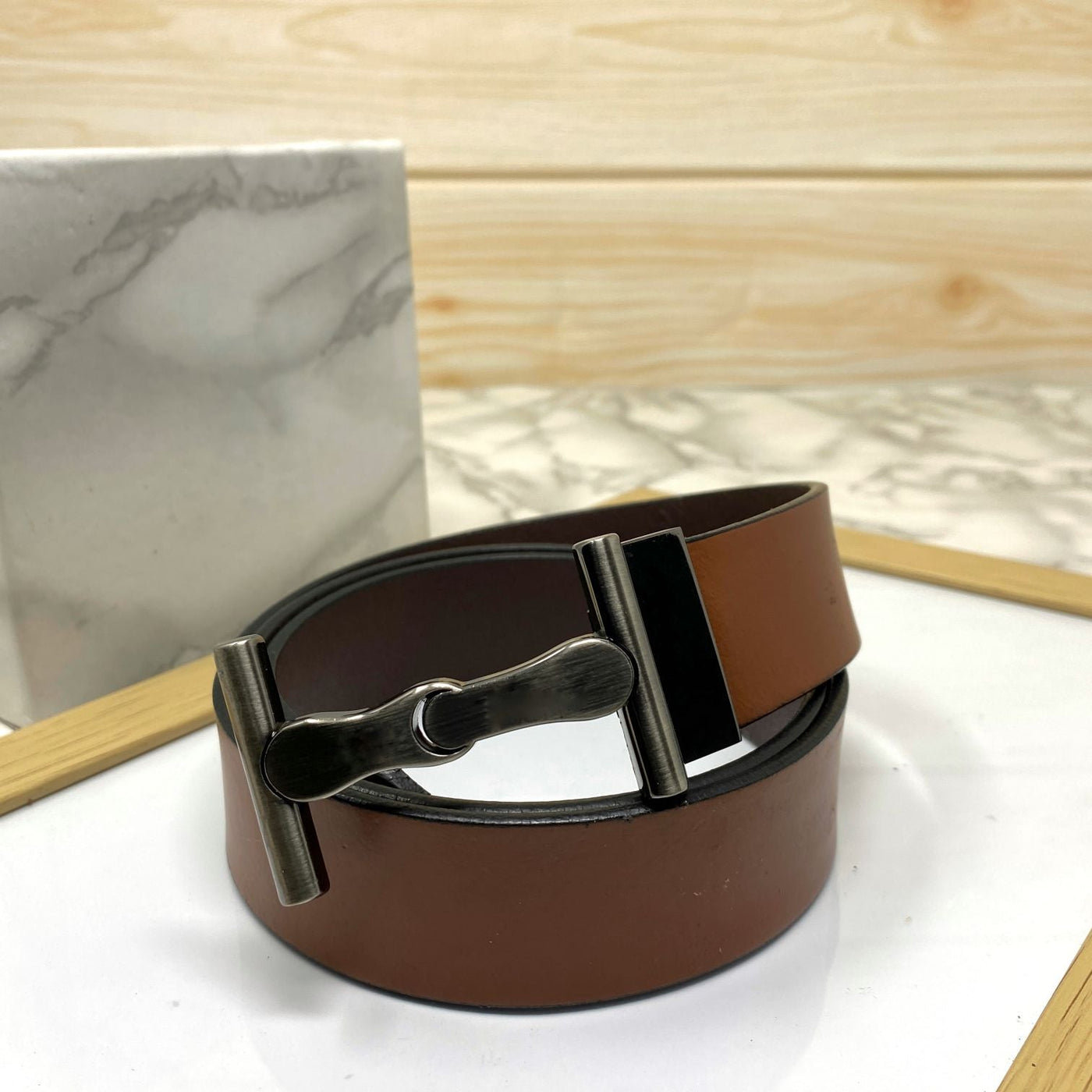 Vintage Design Leather Strap Belt-UniqueandClassy