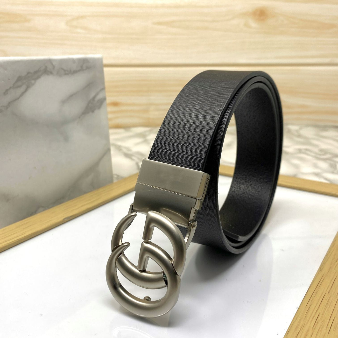 Formal and Casual GG Leather Strap Belt-UniqueandClassy