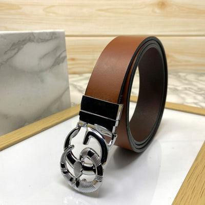 Classy Round Snake Design Leather Strap- UniqueandClassy