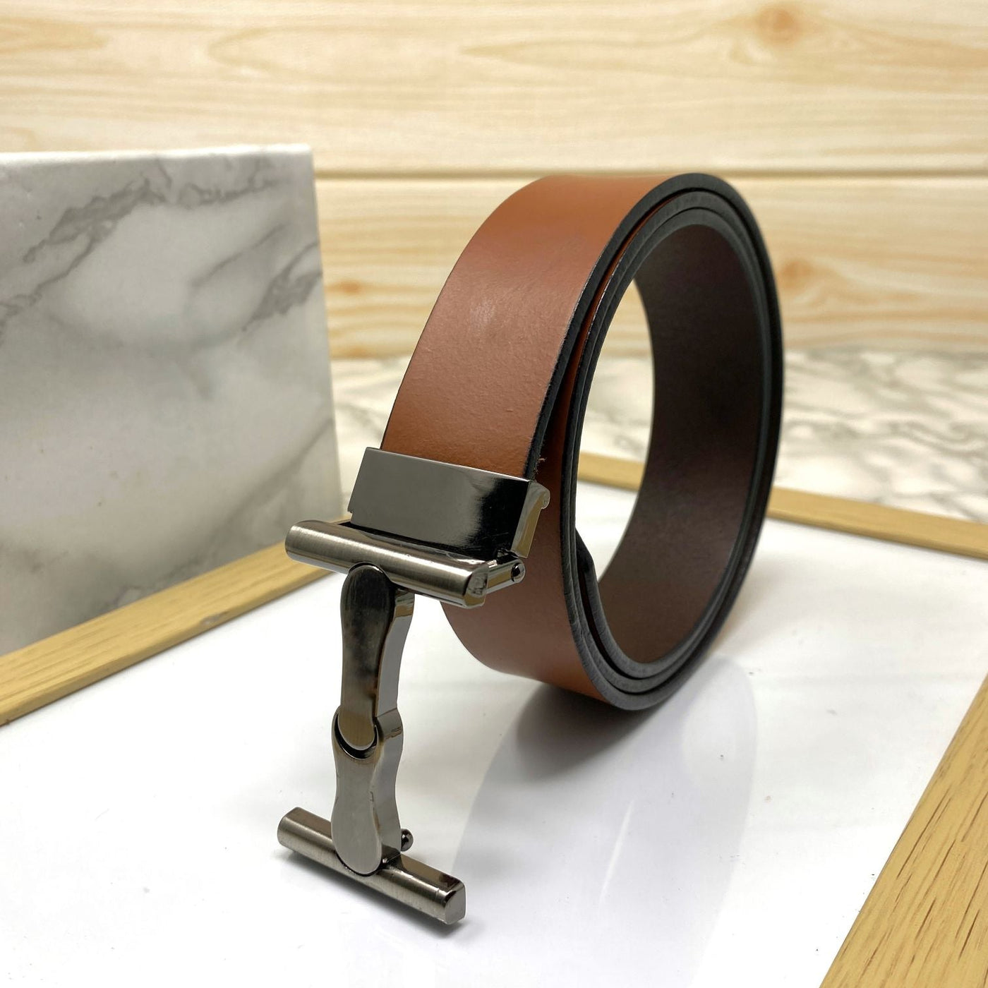 Vintage Design Leather Strap Belt-UniqueandClassy