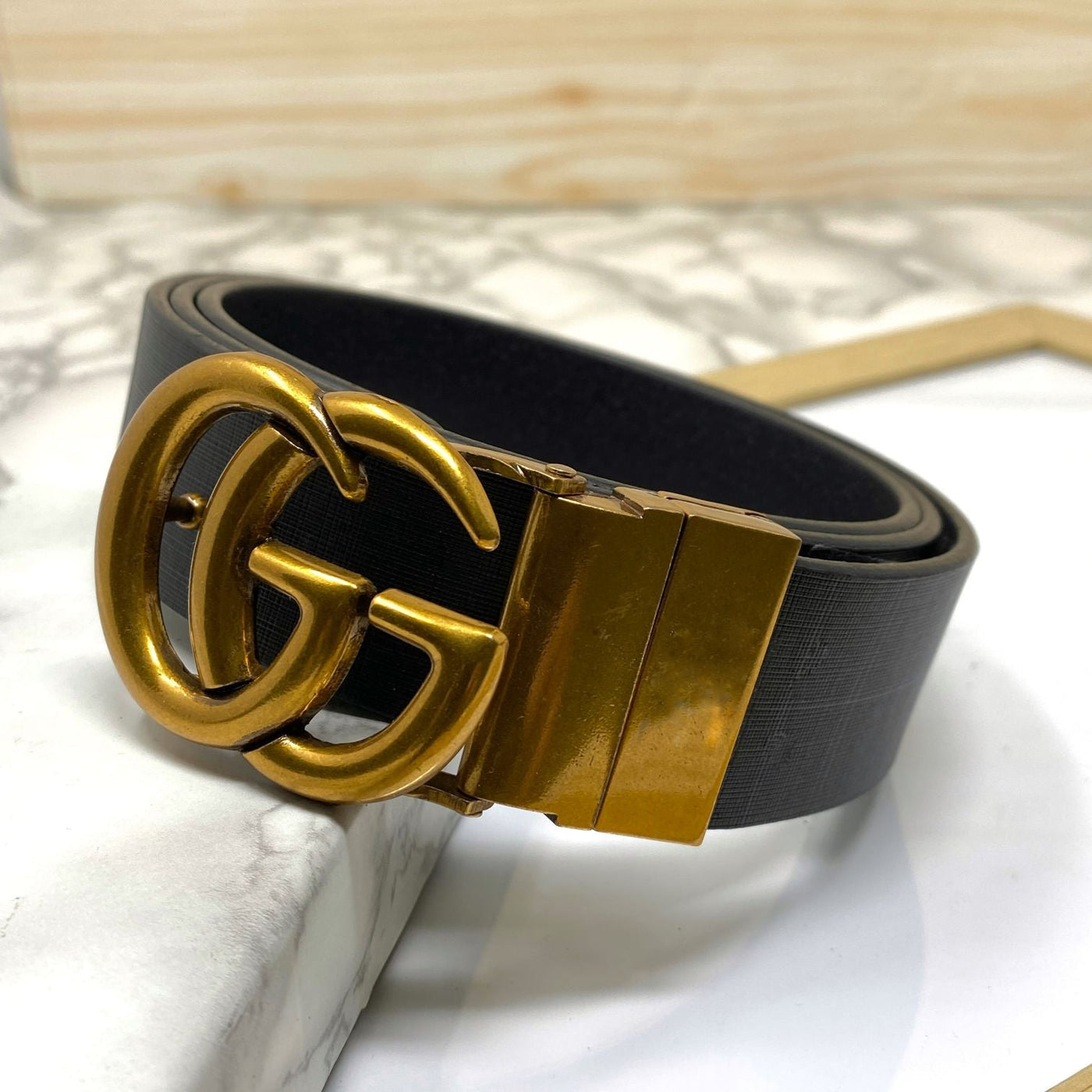 Formal and Casual GG Leather Strap Belt-UniqueandClassy