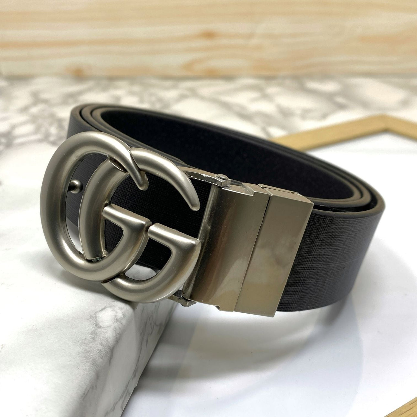 Formal and Casual GG Leather Strap Belt-UniqueandClassy