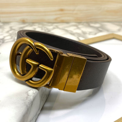 Formal and Casual GG Leather Strap Belt-UniqueandClassy