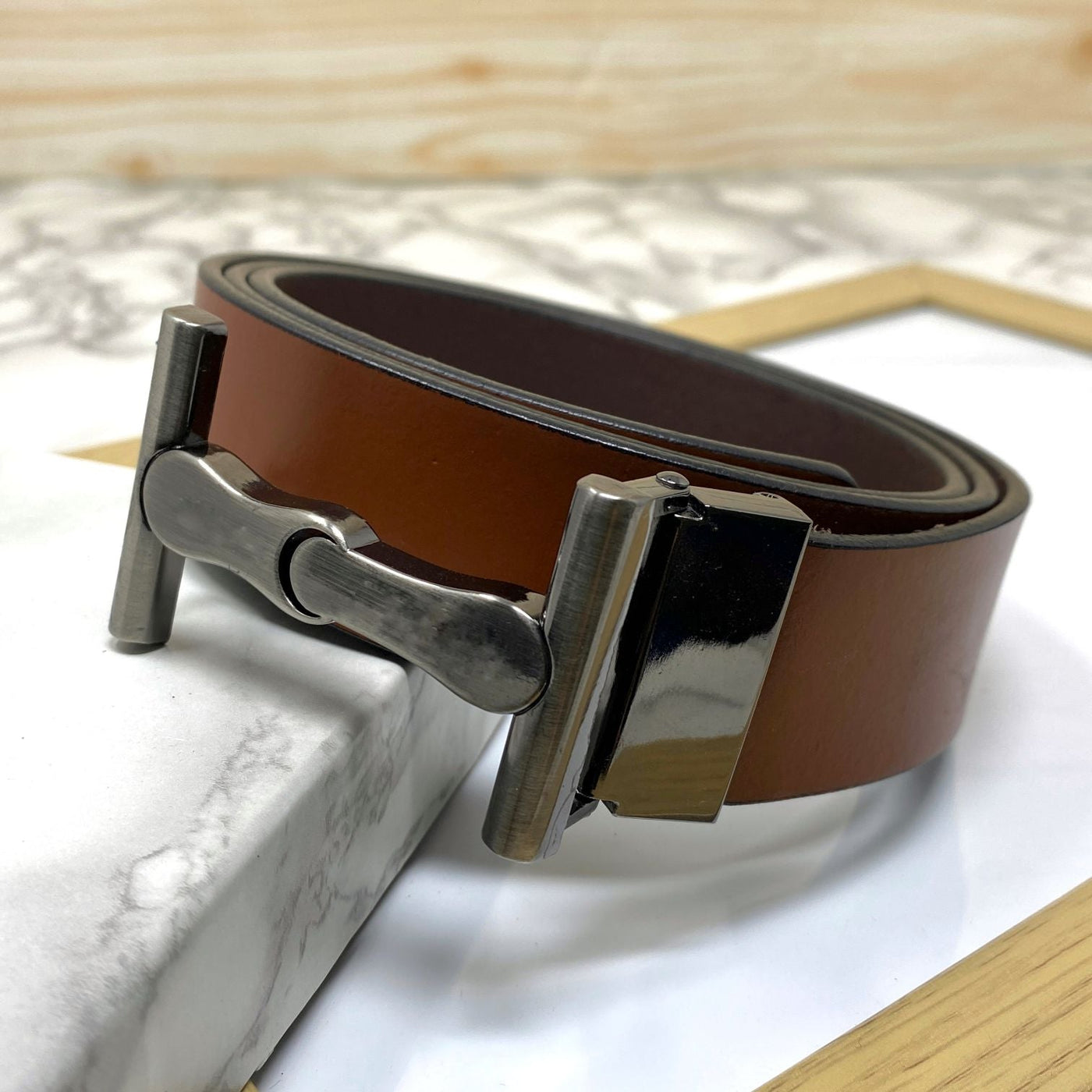 Vintage Design Leather Strap Belt-UniqueandClassy