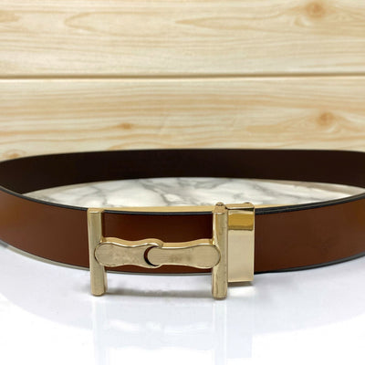 Vintage Design Leather Strap Belt-UniqueandClassy