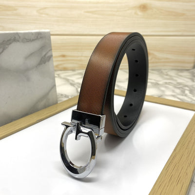 Small G Letter Reversible Strap Belt For Men-UniqueandClassy