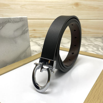 Small G Letter Reversible Strap Belt For Men-UniqueandClassy