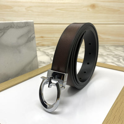 Small G Letter Reversible Strap Belt For Men-UniqueandClassy