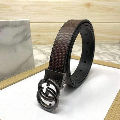 Classic Small GG Reversible Strap Belt -UniqueandClassy