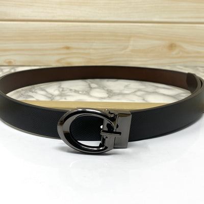 Small G Letter Reversible Strap Belt For Men-UniqueandClassy