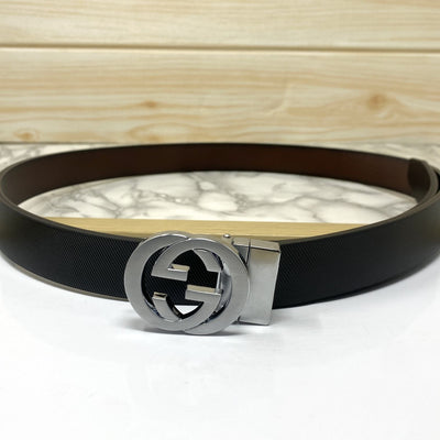 Classic Design Reversible Strap Belt For Men-UniqueandClassy