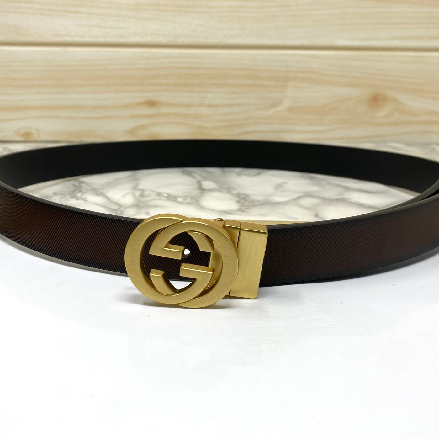 Classic Design Reversible Strap Belt For Men-UniqueandClassy