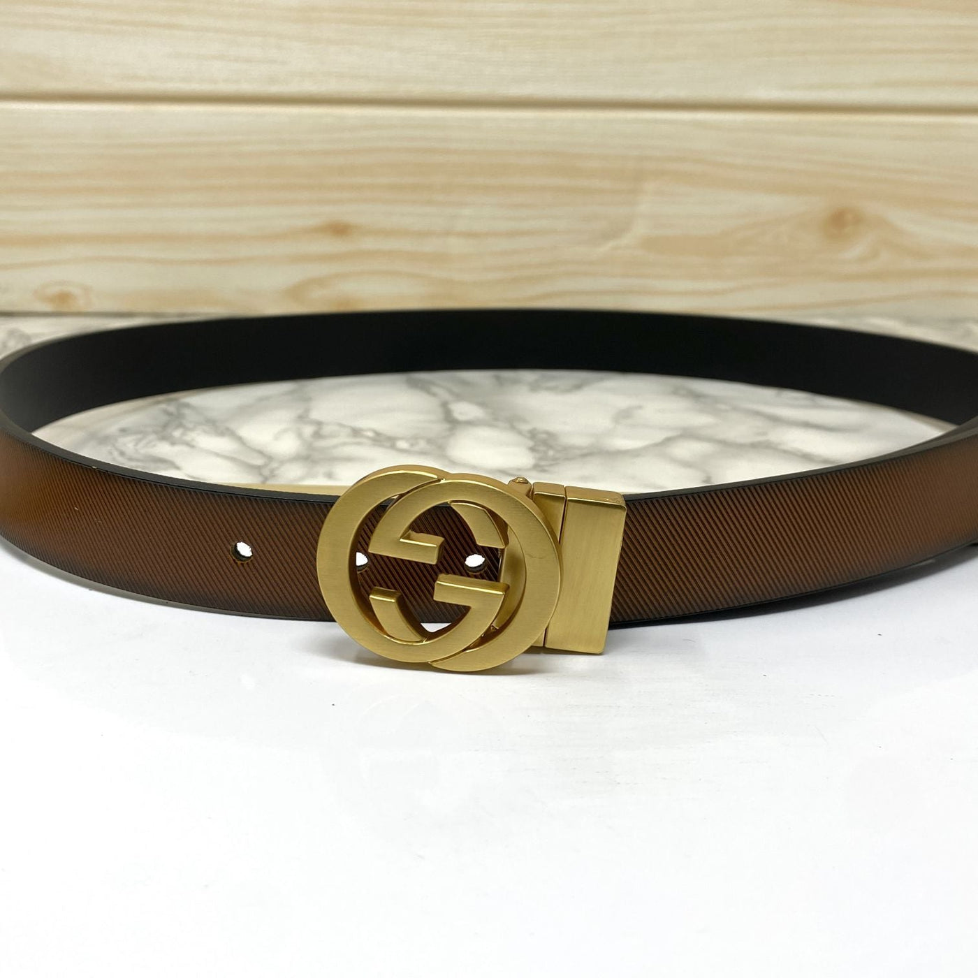 Classic Design Reversible Strap Belt For Men-UniqueandClassy