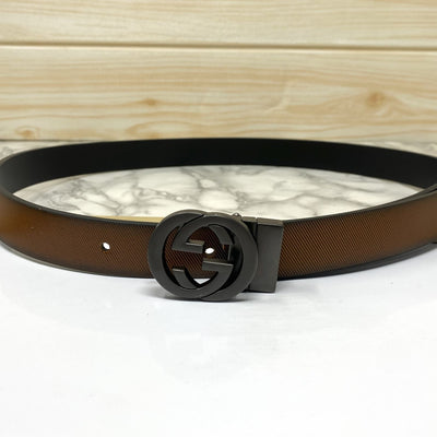 Classic Design Reversible Strap Belt For Men-UniqueandClassy