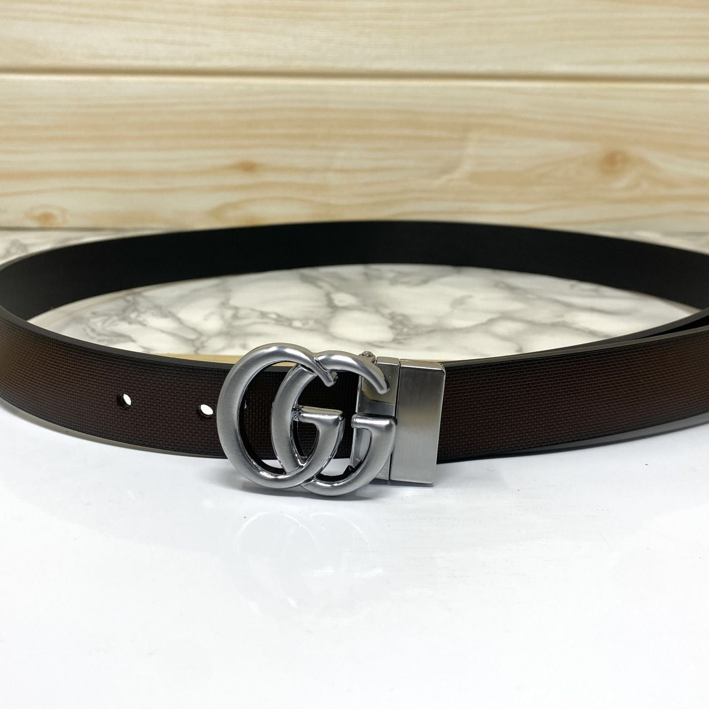 Classic Small GG Reversible Strap Belt -UniqueandClassy