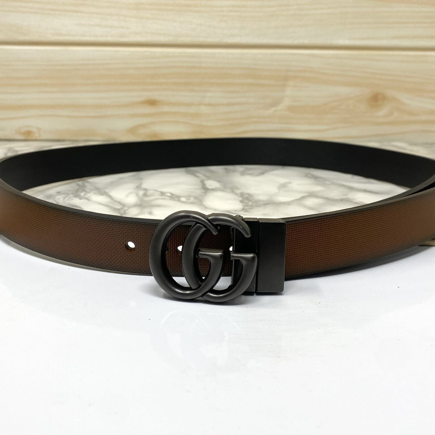 Classic Small GG Reversible Strap Belt -UniqueandClassy