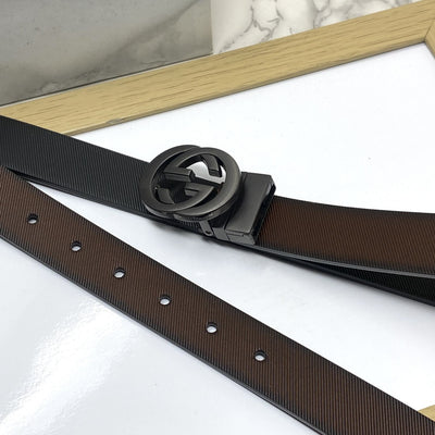 Classic Design Reversible Strap Belt For Men-UniqueandClassy