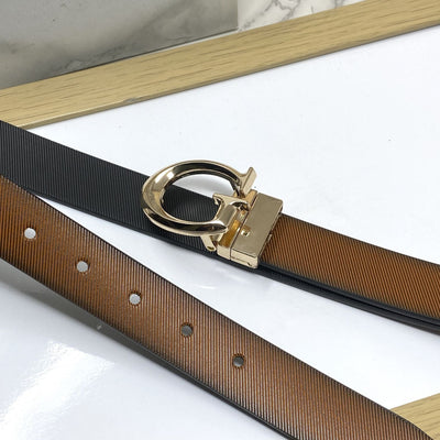 Small G Letter Reversible Strap Belt For Men-UniqueandClassy