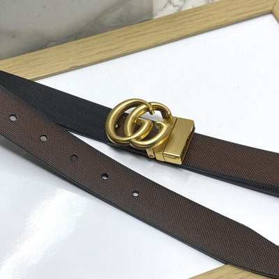 Classic Small GG Reversible Strap Belt -UniqueandClassy