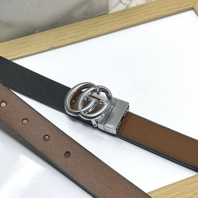 Classic Small GG Reversible Strap Belt -UniqueandClassy