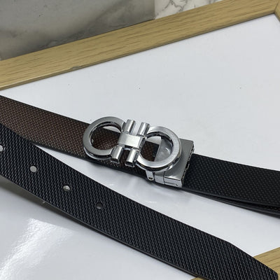 Small Design Formal and Casual Reversible Belt -UniqueandClassy