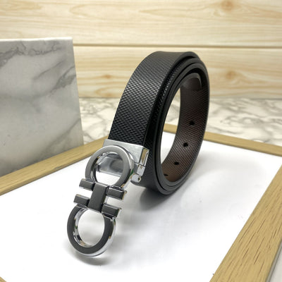 Small Design Formal and Casual Reversible Belt -UniqueandClassy