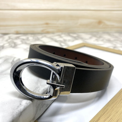 Small G Letter Reversible Strap Belt For Men-UniqueandClassy