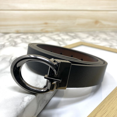 Small G Letter Reversible Strap Belt For Men-UniqueandClassy