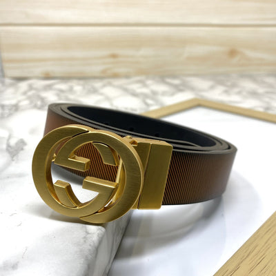 Classic Design Reversible Strap Belt For Men-UniqueandClassy